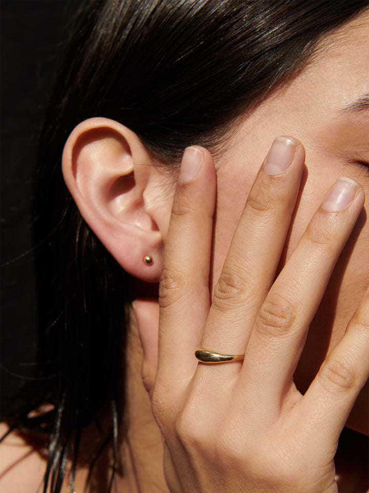 Chunky Dome Ring | Gold – Jigsaw