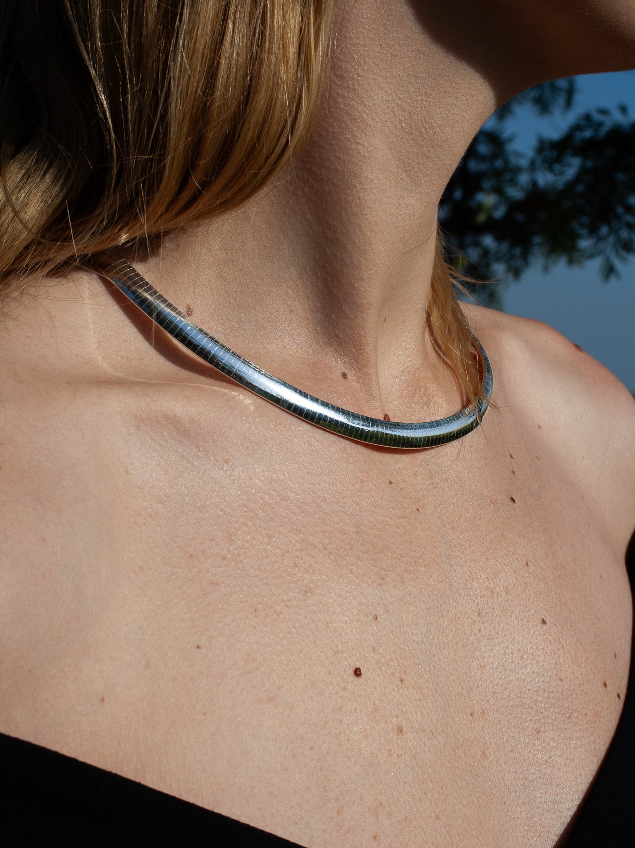 Sterling Silver Sorriso Collar