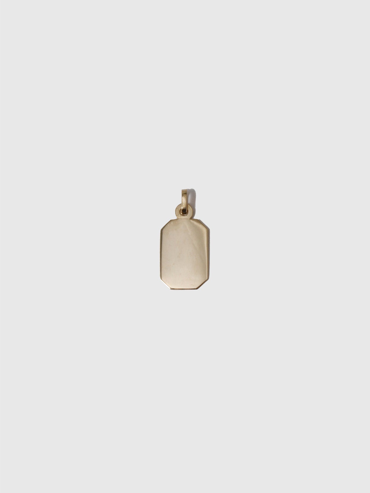 Octagonal ID Pendant
