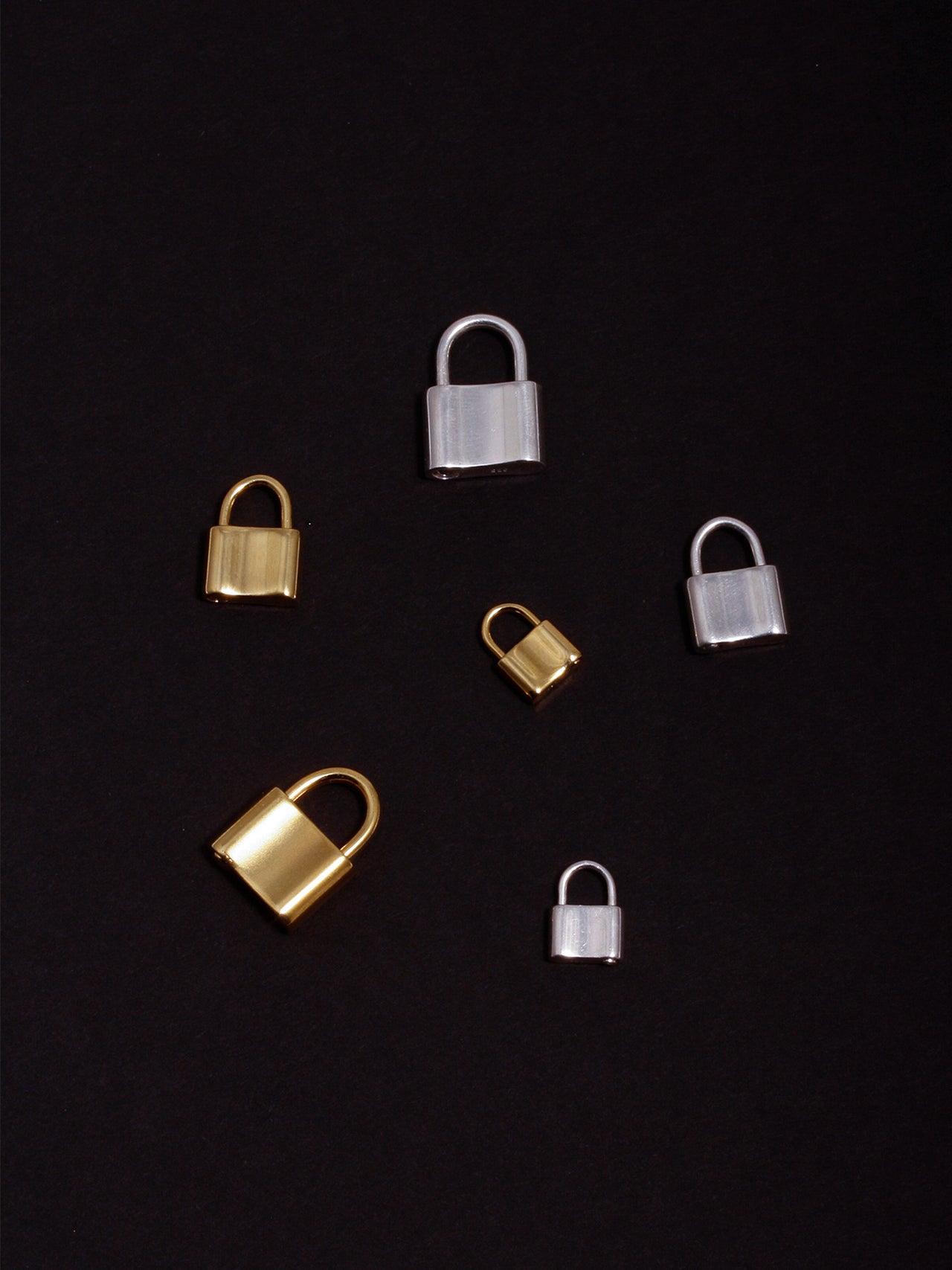 XL Clip-On Padlock Pendant