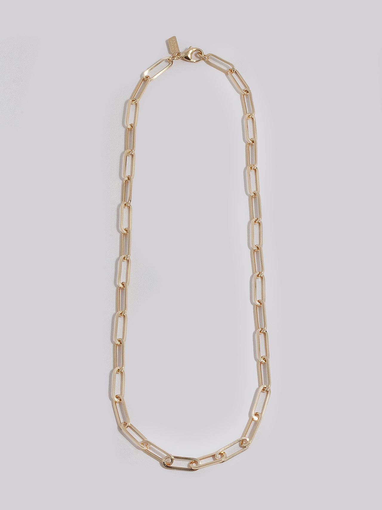 14kt Yellow Gold Hollow Long Link Chain