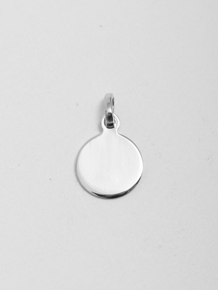Sterling Silver Mini Disk Pendant