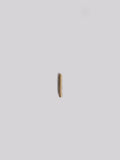 14kt Yellow Gold Rod Stud pictured on light grey background