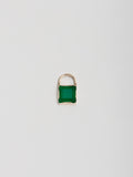 Gemstone Padlock Stud - Archival Collection