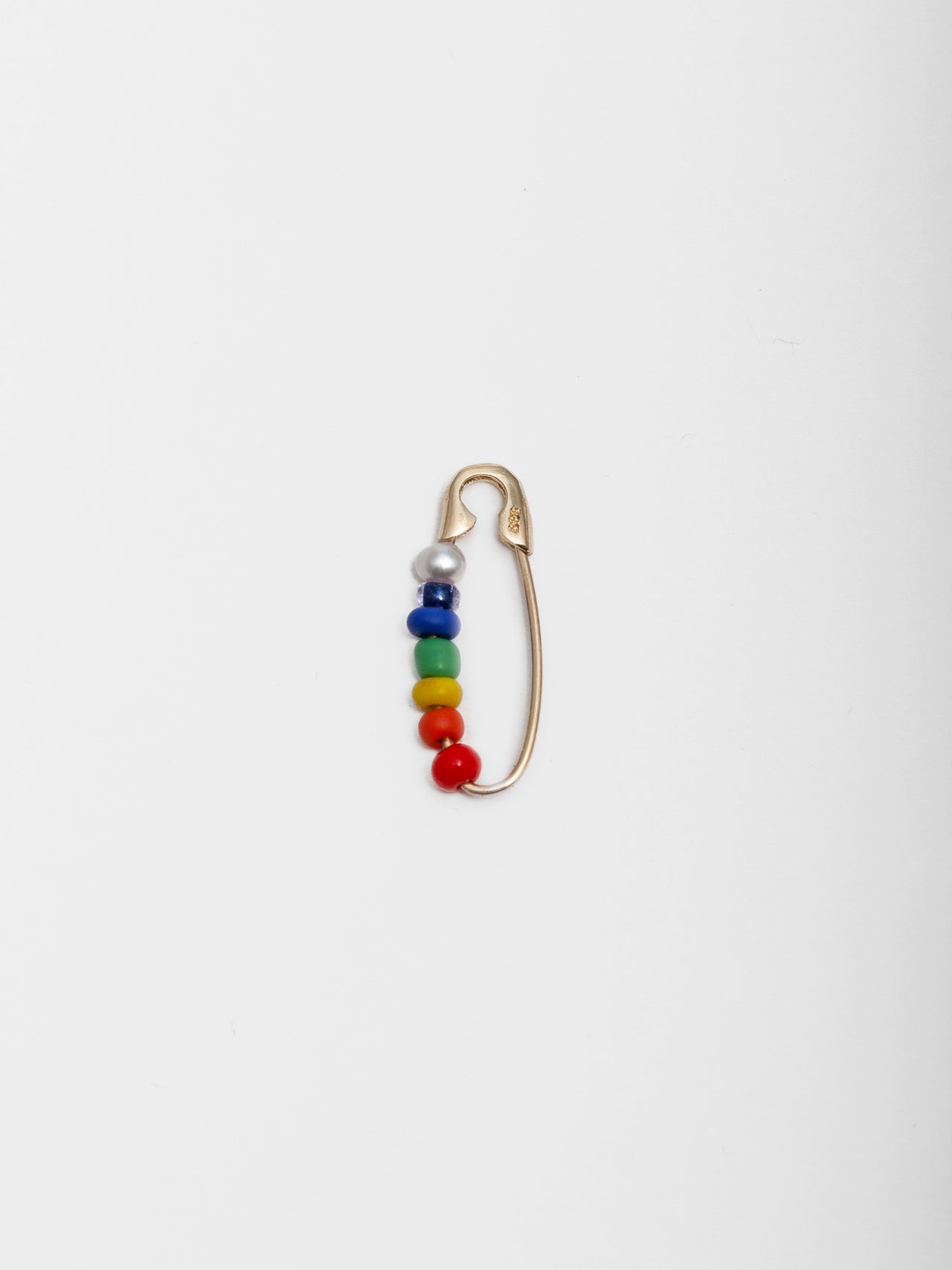 Pride Mini Safety Pin Earring