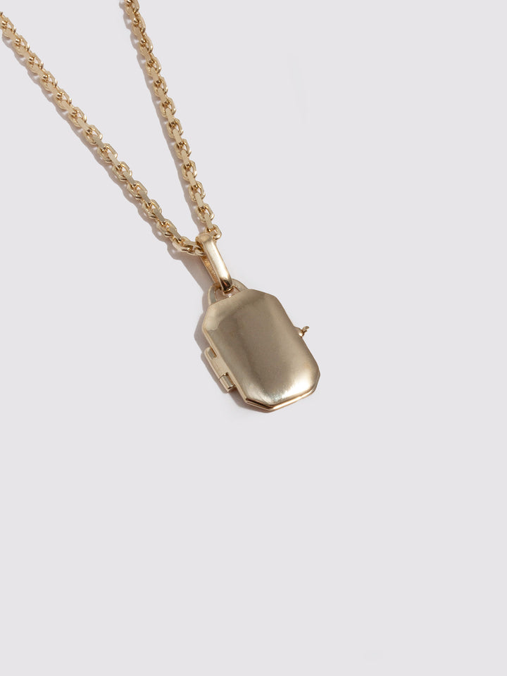 Octagonal Locket Pendant x okay______fine