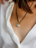 XL Clip-On Padlock Pendant