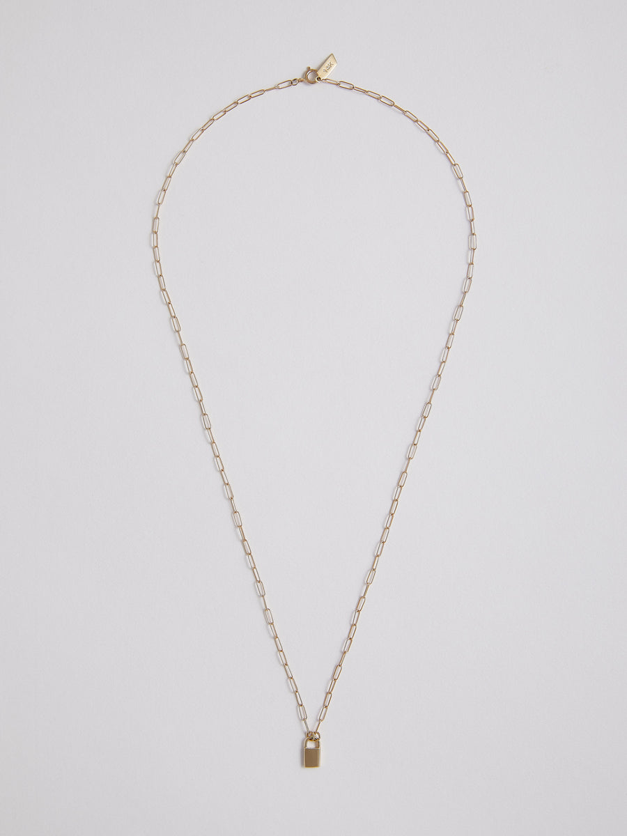 Padlock Pendant Necklace – Loren Stewart