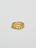 Vermeil ID & Chain Ring - Archival Collection