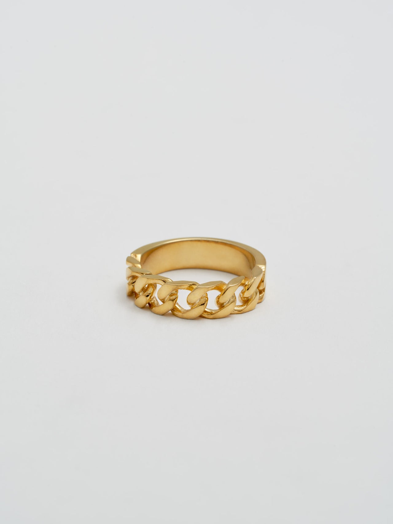 Vermeil ID & Chain Ring - Archival Collection