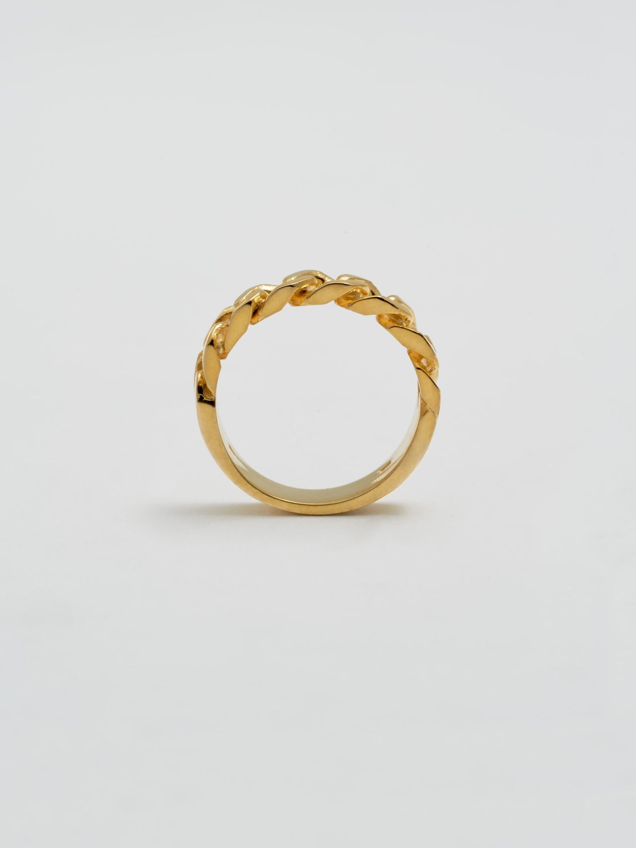 Vermeil ID & Chain Ring - Archival Collection