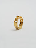 Vermeil ID & Chain Ring - Archival Collection