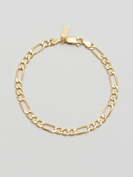 XL Figaro Chain Bracelet – Loren Stewart