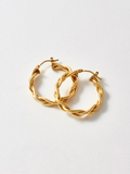 Mini Braided Hoops - Archival Collection